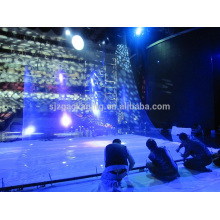 7m width 3D holographic transparent projection film for Retail products exhibition